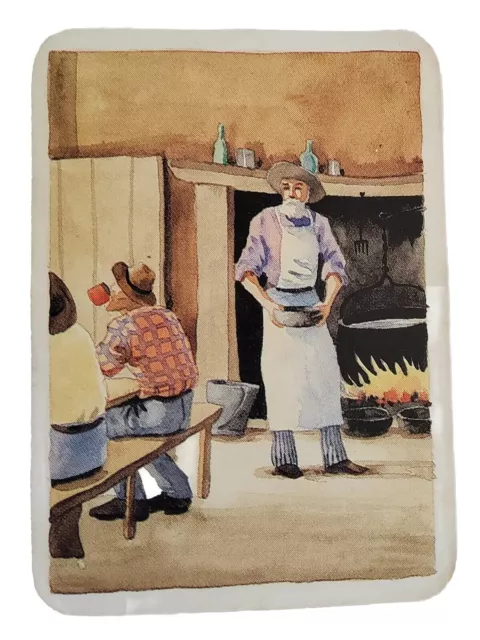 Australian Heritage Card Series - Uniquely Australian - Bush Cookery - Card #42