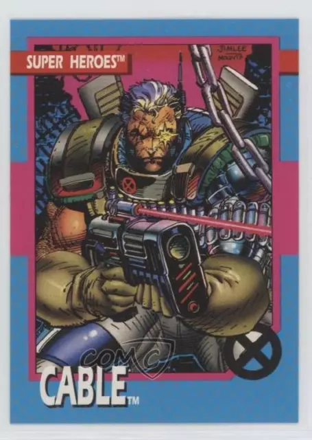 1992 Impel Marvel X-Men Promo 5-Card Set Cable #19 10bg