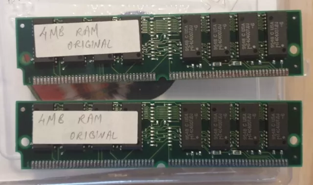 Micron MT8D132M-6X 8MB (2 x 4MB) 72-Pin 60n/s EDO SIMM Non-Parity Memory Modules