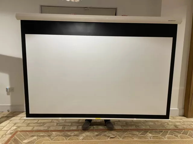 Grandview Cyber Series 92" inch Manual Pull Down 16:9 Projector Screen