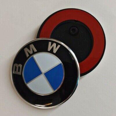 Logo pour BMW Capot Coffre 82mm Insigne emblème Autocollant 51147057794 