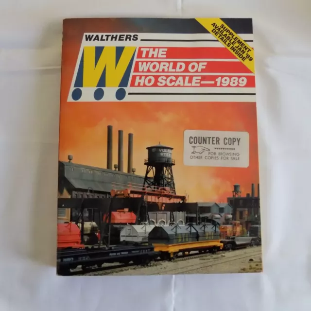 Walthers 1989 HO Scale Model Railroad Catalog