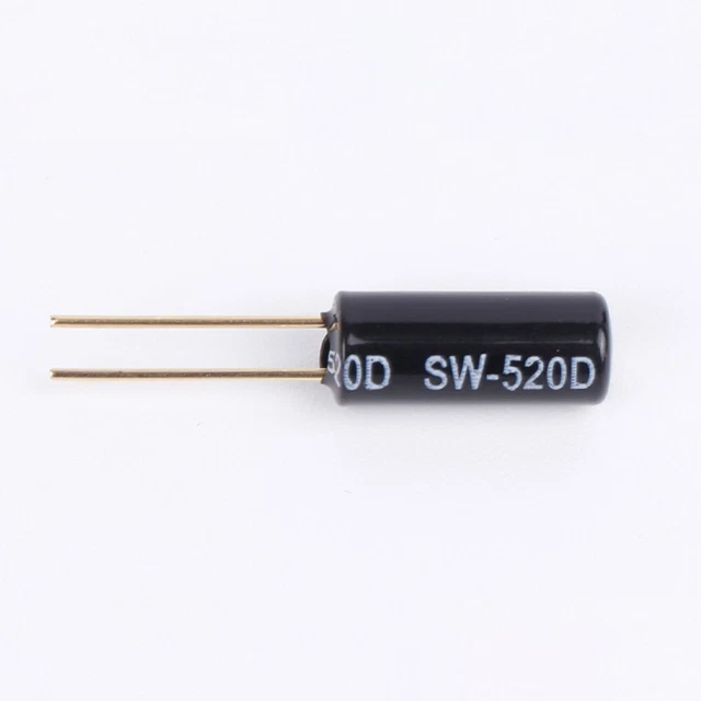 Interrupteur à sec inclinable fiable SW 520D détection de vibration supérieur