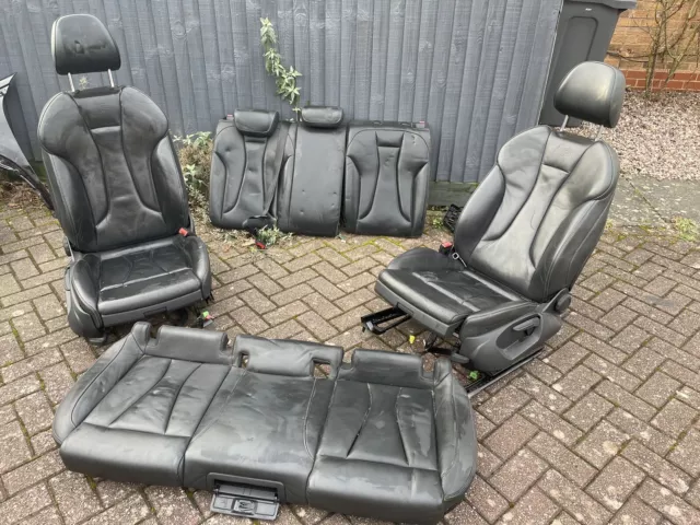13 18 AUDI A3 S3 8V Leather Interior Seats Heated Seats 5 Door