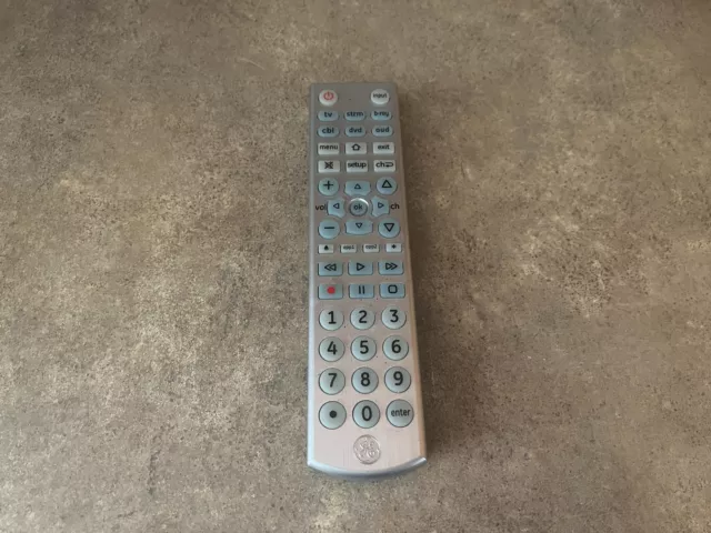 GENUINE GE GENERAL ELECTRIC REMOTE CONTROL 33712-CL4 1720 TESTED E6-2(3x) 2