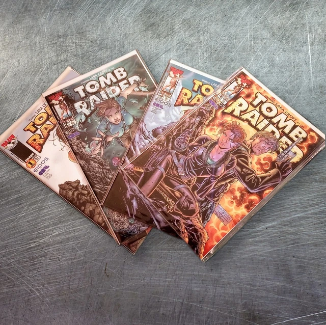 Tomb Raider (Vol 1 1999)  1, 2, 3, 4  "The Medusa Mask"  (1st Ongoing Series)