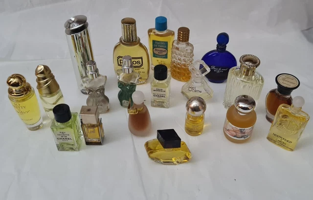 LOT DE 20 miniatures de parfum anciennes EUR 39,90 - PicClick FR