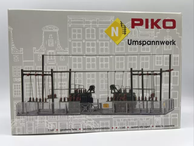 Spur N Piko 60016 Bausatz Umspannwerk Neu OVP