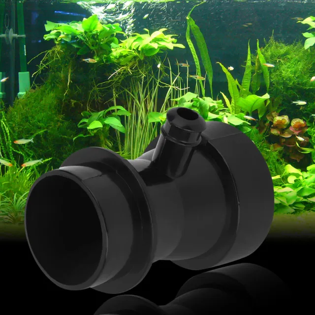Plastic Black Aquarium Protein Skimmer Separator Venturi Tube DIY Air Suctio Ana