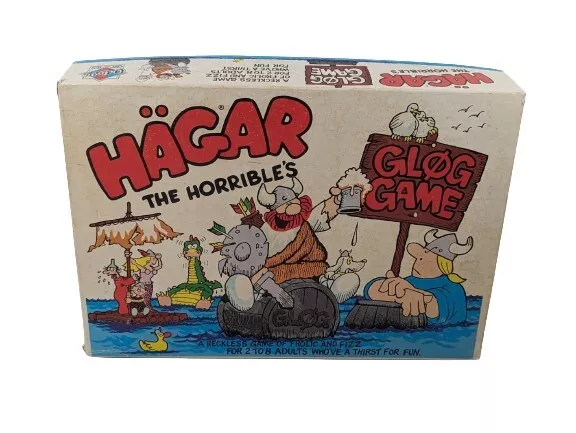 Vintage Hagar the Horrible's Board Game 1989 - Preowned VGC -Free P&P