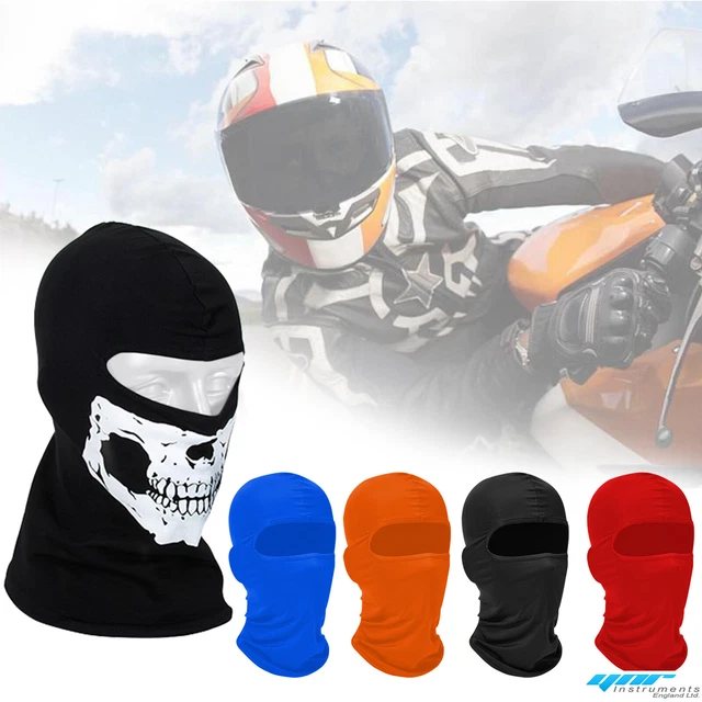 Schwarz Ultra Dünn Sturmhaube Ski Motorrad Gesichtsmaske Außen SPORTS Swat