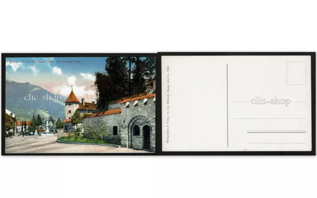1 AK ANSICHTSKARTE CARTOLINA MERAN OBERMAIS SÜDTIROL MERANO ALTO ADIGE (i1399)