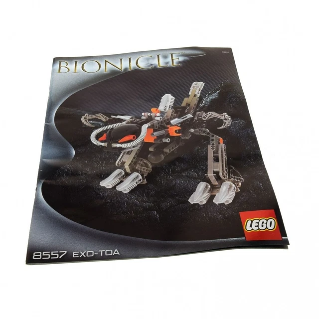 1x LEGO Bionicle Instruction de Montage A4 pour Set Titans Exo-Toa