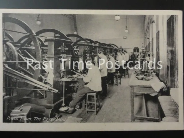c1911 - Press Room THE ROYAL MINT London