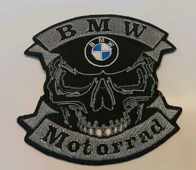 B.M.W Motorcycles Logo 7,6 CM Toppe Ricamate TERMOADESIVA Patch 