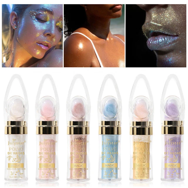 Highlight polvere glitter viso luminoso Brighten Facail Rouge contorno bronzo