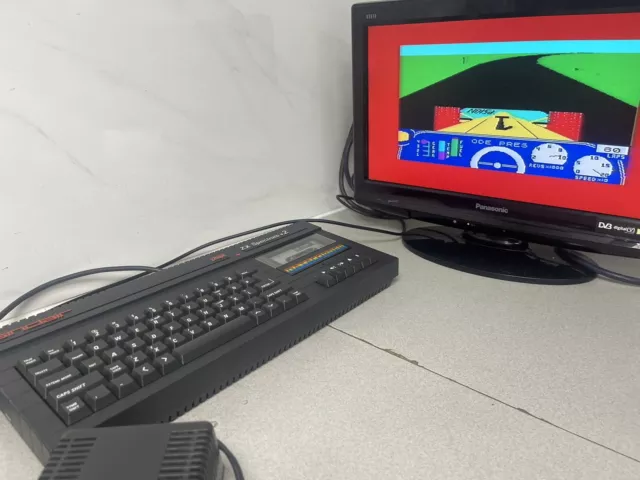 Sinclair ZX Spectrum Plus +2 Computer 128K With Power Supply Tested & Working