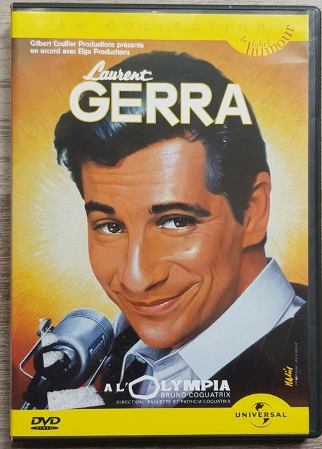 Laurent Gerra A L'olympia Dvd Zone 2 Version Française.