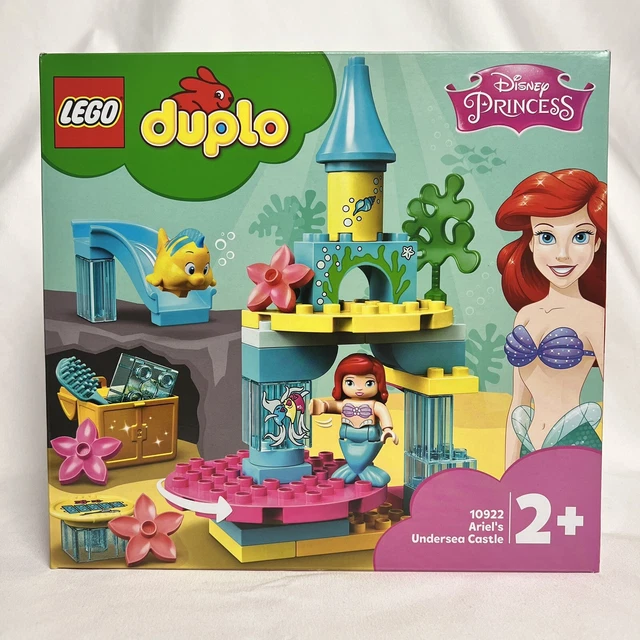 LEGO DUPLO THE Little Mermaid 10922 ARIEL'S UNDERSEA CASTLE Disney ...