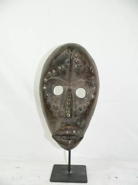 Maske aus Afrika Stamm der Dan, Liberia / Elfenbeinküste Antik .