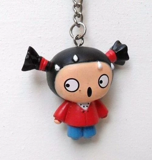 Pucca Keyrings - Portachiavi - Plastica Dura - Figura Cm.4