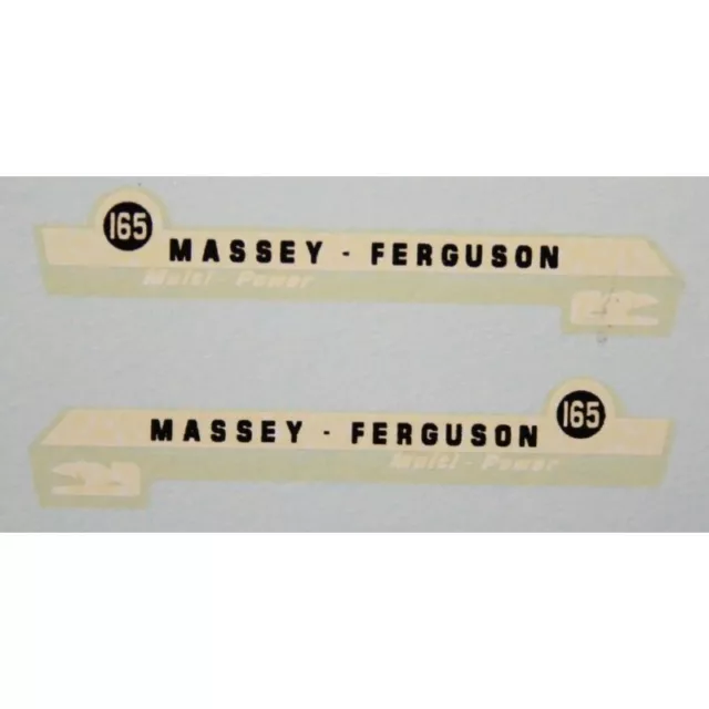 DEC320 - CORGI TOYS - Décalcomanie – Tracteur Massey fergusson 165 – 66