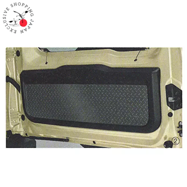 SUZUKI GENUINE Parts Jimny & Sierra Back Door Inner Garnish Steel Plate Pattern