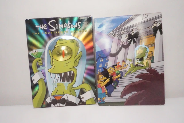 THE SIMPSONS THE Fourteenth Season 14 (4-DVD, Set) With Manual