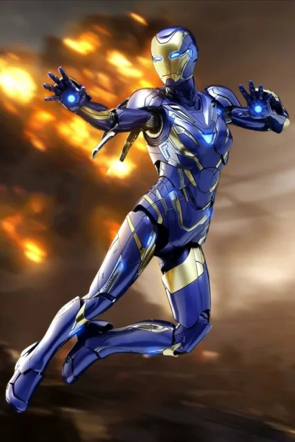 Regalo 1:6 Marvel MK49 Iron Man The Avengers Pepper Lega Modellino Statua