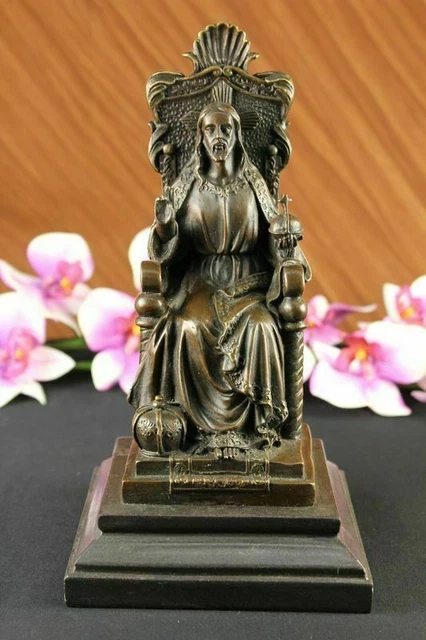 Art Bronze Sculpture Jesus Christ Statue Figure Bible Jesus Large Figurine Sale