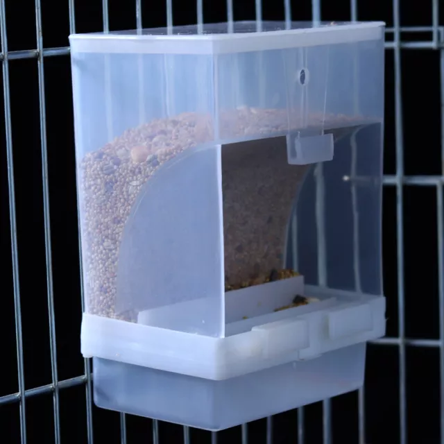 Abnehmbarer Futterspender für Haustiere, Vogelbehälter, Papagei zum Aufhängen