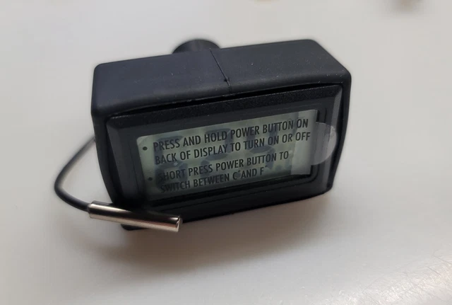 Termómetro digital LCD fermentador de cubo Ss Brew Tech BrewMaster