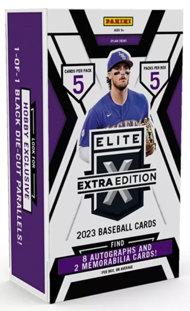 2023 Panini Elite Extra Edition Baseball Hobby Box