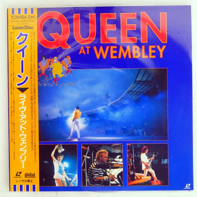 Queen At Wembley 	Picture Music International Tolw-3086 Japan Obi 1Ld