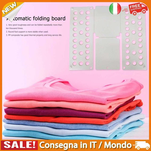 IT Laundry Folding Board Kids Adjustable Clothes Holder Organzier (White)