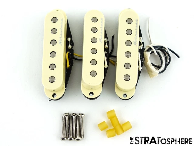 USA Fender Jeff Beck Hot Noiseless PICKUP SET Stratocaster American Pickups. USA Fender Jeff Beck Hot Noiseless PICKUP SET Stratocaster American Pickups.