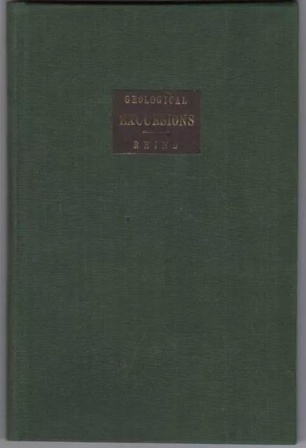 W. Rhind Book Excursions Edinburgh Environs Geology & Natural History 1833