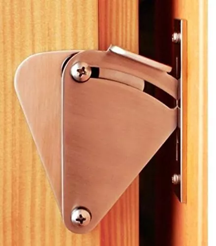 1Pack CCJH Silver Steel Door Latch Door Lock for Sliding Barn Wooden Door US