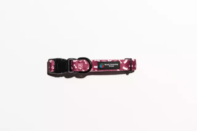 NRL Adjustable Dog Collar - Queensland Maroons - QLD - Small To Large