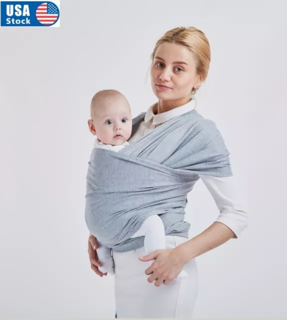 All in 1 Baby Wrap Carrier Breathable Sling for Newborn Infant