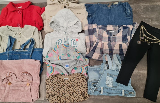 Girls Clothes Bundle Next,Zara,River Island Age 2-3 Yrs