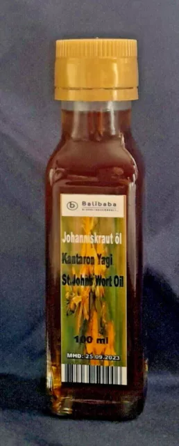 Johanniskrautöl hypericinfrei  100 ml Glasflasche