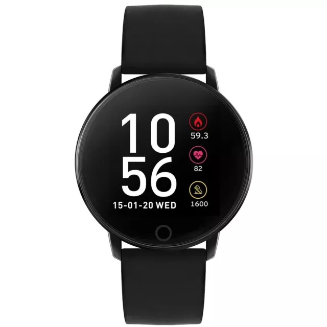 Reflex Active Smart Watch RA05-2022 - Black Silicone Strap