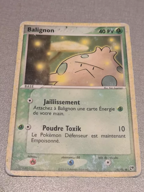 Carte Pokemon Française Balignon 78/100 Ex Tempête De Sable