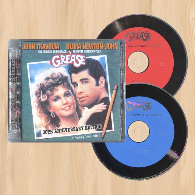 OLIVIA NEWTONJOHN JOHN Travolta GREASE Soundtrack DELUXE EDITION 2 CD