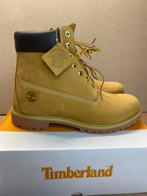 TIMBERLAND MEN'S PREMIUM 6in Waterproof Work Boots ( US 12M Wheat ...