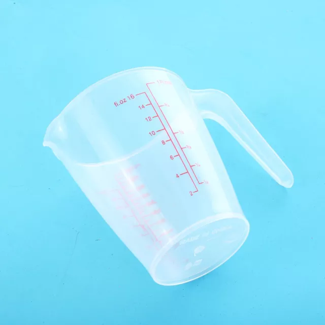 250-1000ML Graduated Liquid Healthy Dry Container Restaurant Measuring Cup Safe
