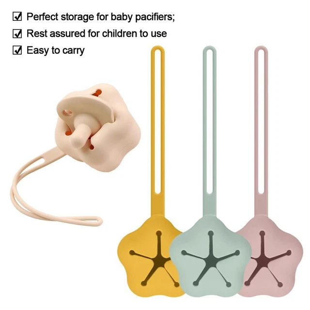 Soporte para bebés accesorios de enfermería estuche para pezón grado alimenticio caja contenedor