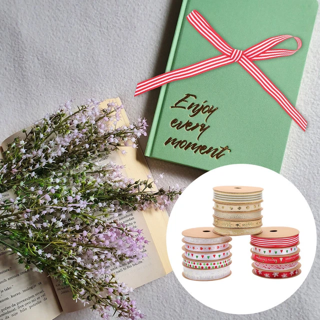 15 Rollen von Weihnachten Verpackungsband Weihnachten DIY Bowknot Ribbon