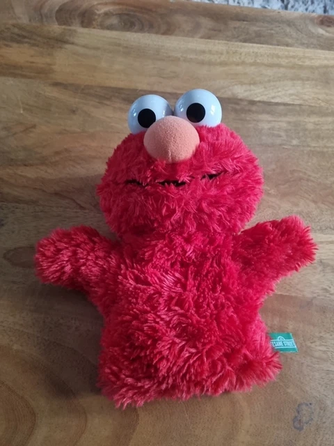sesame-street-elmo-hand-puppet-15-25-picclick-uk